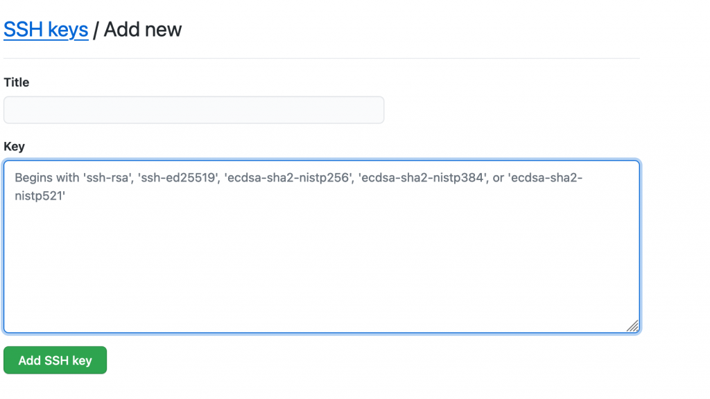 Github SSH Key - The struggling Developer GitHub SSH Key